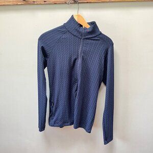 Lucy Cable Knit Full Zip Cardigan Sweater-‎ Size Small
